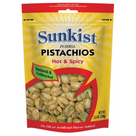 HOT & SPICY PISTACHIOS IN -SHELL - HẠT DẺ CƯỜI CÒN VỎ CAY NÓNG 150gr