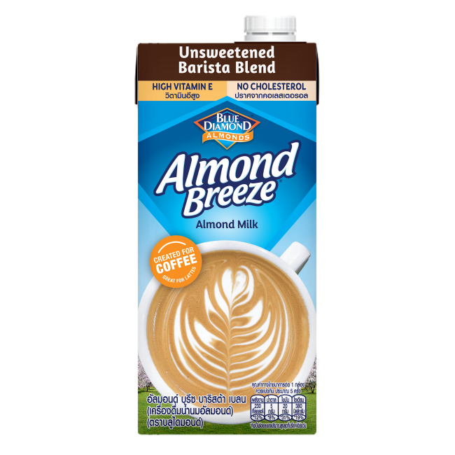 SỮA HẠT HẠNH NHÂN ALMOND BREEZE BARISTA BLEND KHÔNG ĐƯỜNG 946ML