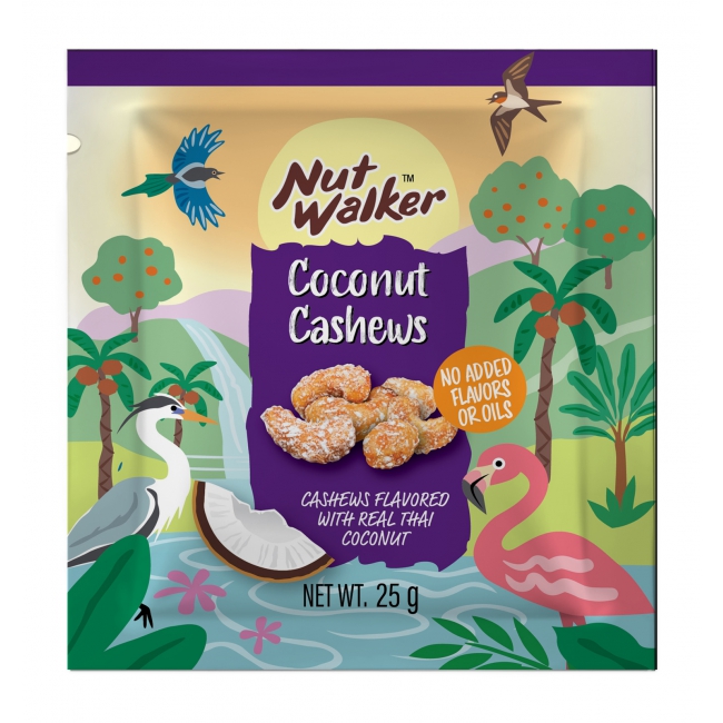 COCONUT CASHEWS - HẠT ĐIỀU TẨM NƯỚC CỐT DỪA - 25G