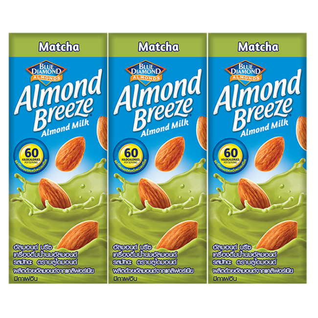 ALMOND BREEZE MATCHA 180ml 