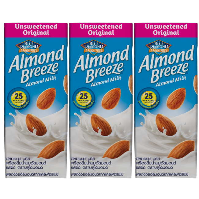 ALMOND BREEZE NGUYÊN CHẤT KHÔNG ĐƯỜNG 180ml